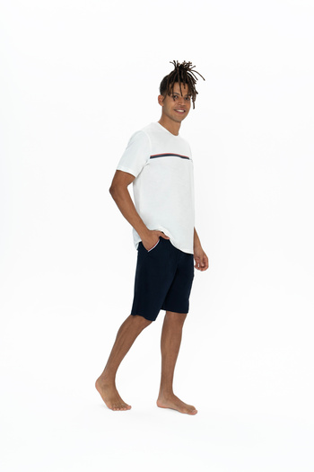 U.S. Polo Assn. Men'S, Licensed, Uspa, 100% Cotton, (Ecru), Shorts Set