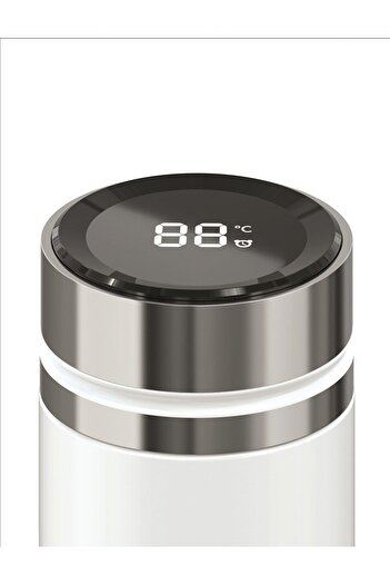 X-Level X-Mugsmart 480 ml White Thermos with Digital Display