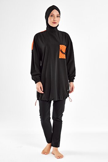 Adasea Kalani Long Sleeve Hijab Swimsuit 1201