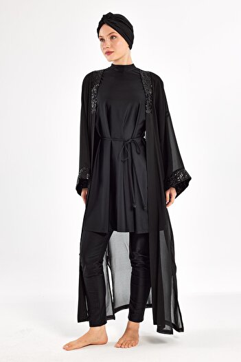 Adasea Long Sleeve Hijab Swimsuit