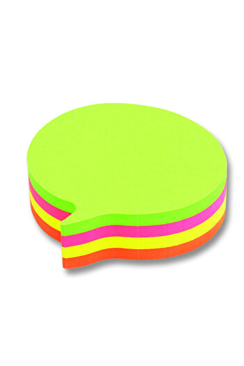 Faber Castell Faber Adhesive Note Paper 70x70 Mm Shaped