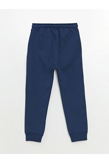 LC Waikiki Lcw Kids Bej Bisiklet Yaka Baskılı Erkek Bebek Sweatshirt Ve Eşofman Alt 2'li Takım