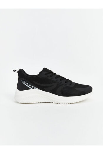 LC Waikiki Lcw Steps Black Lace-Up Women's Sports Shoes