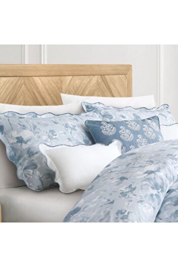 Orange Bed & Bath Rainy 100% Cotton Double Bed set 8 pieces  274 × 243 cm