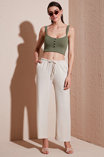 Lela Брюки Regular Fit Normal Bel Geniş Paça ПАНТАЛОНИ 5866117
