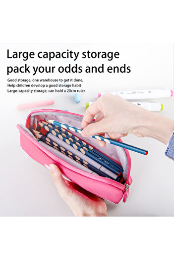 Nohoo Pencil Bag - Rose Red