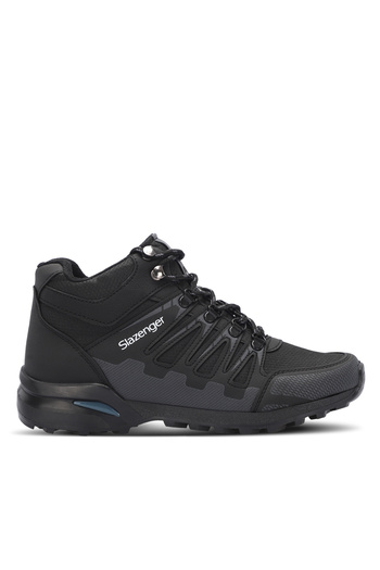 Slazenger ACTONA I Ανδρικές Μπότες Μαύρο / Σκούρο Γκρι