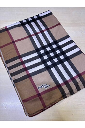Bonjela New Season Plaid Pattern Soft Shawl