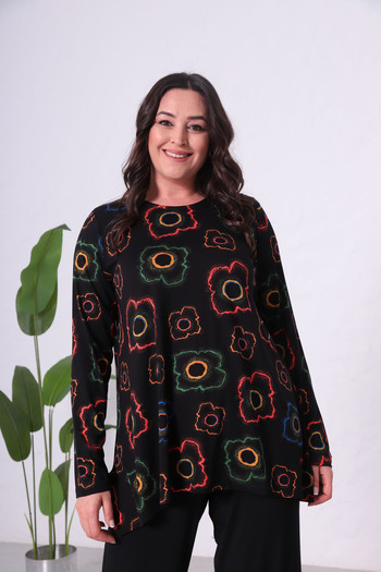 THE CABIN Women's Large Size Tunic