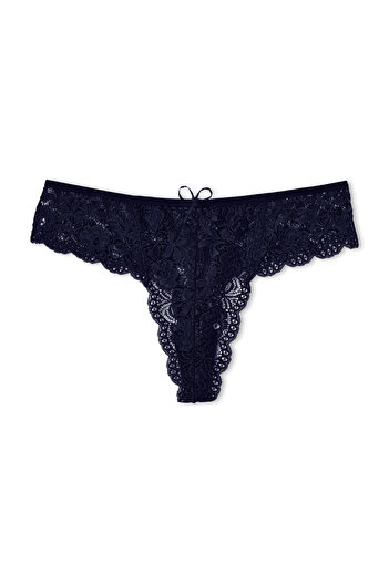 Zena 10-Piece Lace Large Size Women's Thong Panties