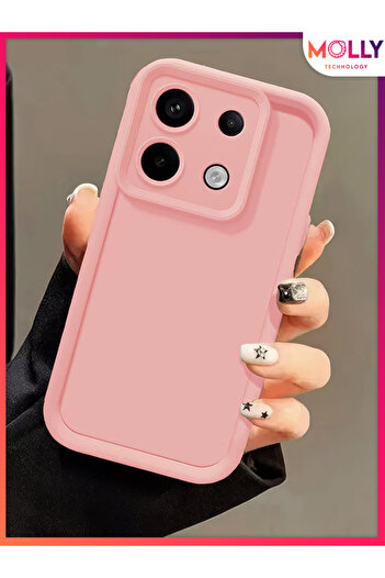 Molly Sand Pink Edges Thick Pan Silicone Case for Infinix Note 30
