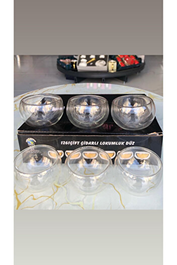 SEVEN7 Double Wall Turkish Delight Bowl Presentation Bowl 2 Pieces