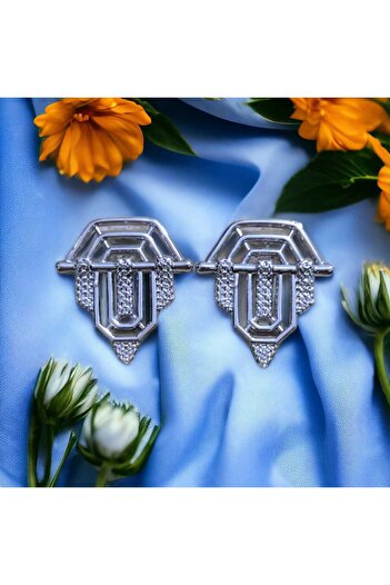 feyza collection Knight Model Serenay Earrings