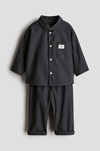 H&M 2-piece shirt and trousers set