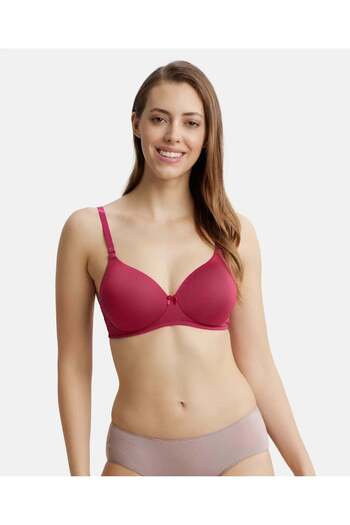 JOCKEY Soft Wonder MagicUCupsupport Bra 1819-01 Red
