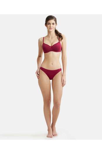 JOCKEY Essence Soft Cup Padded Bra 1723-01 Red