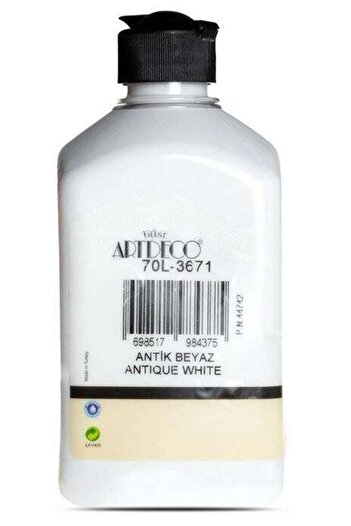 Artdeco Akrilik Boya 500ml Antik Beyaz 3671