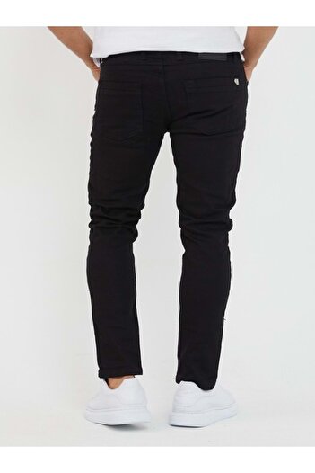 HACKER DENIM Hacker Tom T623 Erkek Denim Slim Fit Saten Pantolon - Siyah - St00692-siyah-33