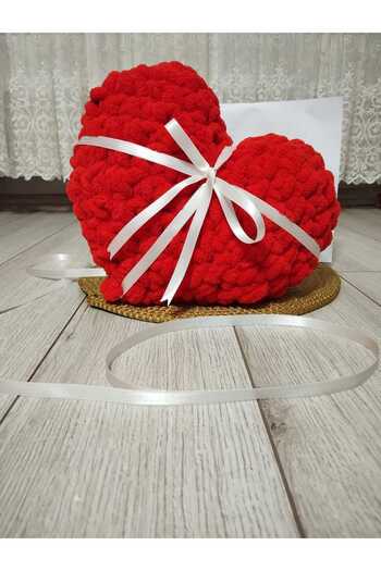 EKANS Alize Puffy Heart Pillow with Gift Box, 35-40 cm