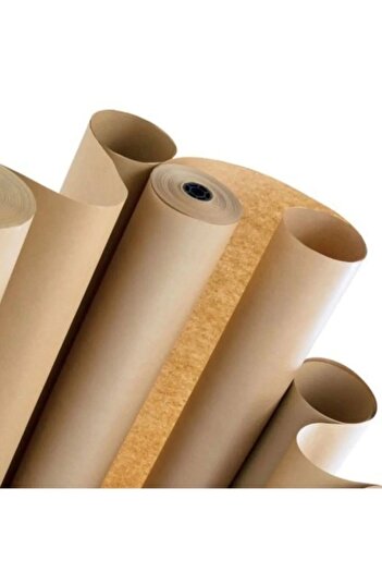 Mçb Group 25 Adet Kalın Kraft Kağıt 70x100 Cm Kahverengi Ambalaj Kağıdı Çeyiz Paketleme Koli Kağıdı 90 gr