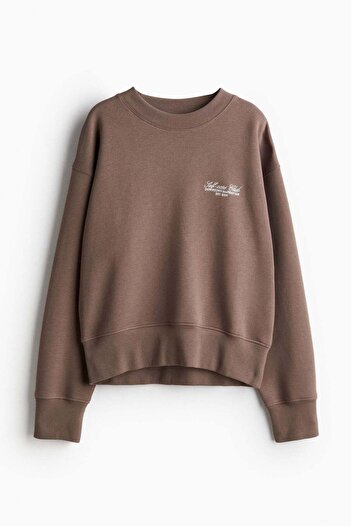 H&M Text-motif sweatshirt