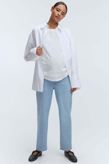 H&M MAMA Ankle-length jeans