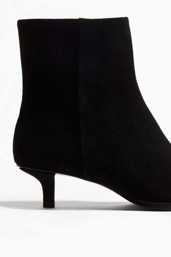 H&M Pointed suede ankle boots