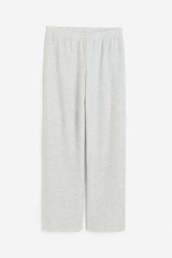 H&M Straight jersey trousers