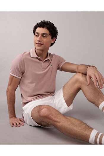 AMERICAN EAGLE AE Slim Fit Pique Polo Shirt