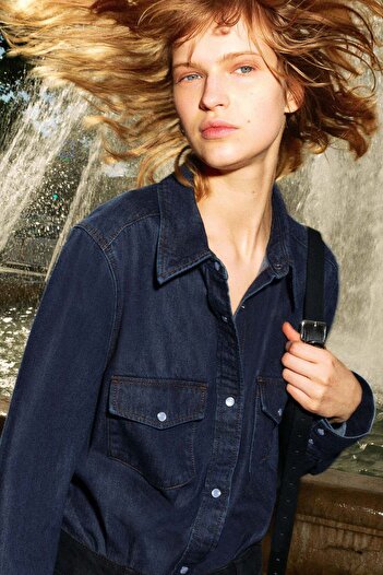 H&M Denim shirt