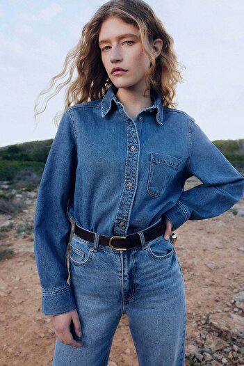 H&M Denim shirt