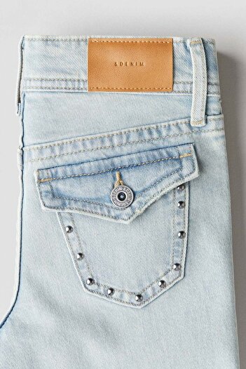 H&M Embellished flared jeans