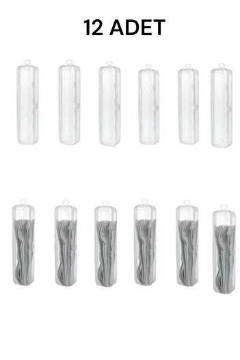 Bayev 12 Pcs Multix Fork Spoon Knife Storage Box - Dowry Spoon Sets Organizer Organizer