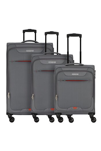 American Tourister Nz_5j-jrbvq 4 Rollen Kofferset 3-teilig Mit Dehnfalte