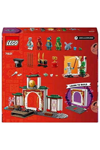 LEGO NINJAGO Ninja Spinjitzu Tapınağı 71831 - 4 Yaş ve Üzeri Çocuklar için 4 Minifigür ve Ej
