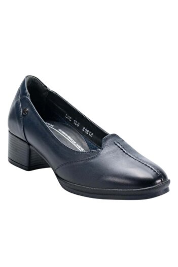 Forelli 57202-g Levin Navy Blue Women's Comfort Leather Shoes