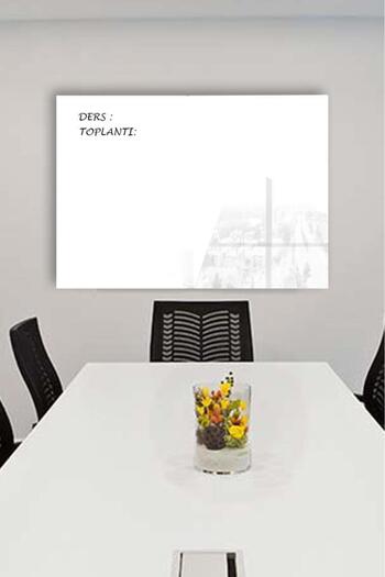 Saban 50X60 cm Glass Writing Board - Tempered