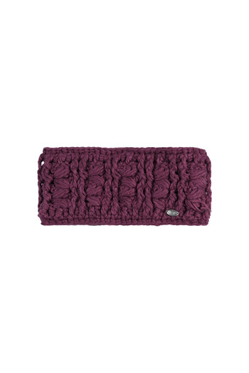 Nordbron Red Soft Women's Headband - Buckle, Logo Detail, Stretchy Sheena