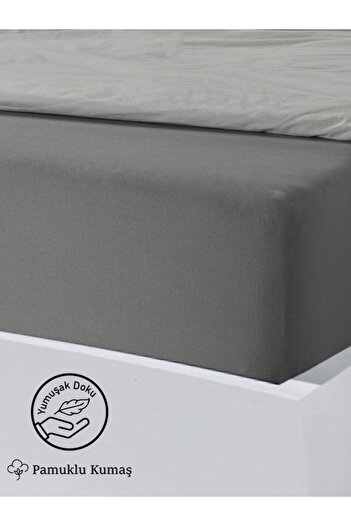 lemsel Fitted Sheet Single 100X200Cm Premium Ranforce Cotton Fitted Sheet (with Pillow Gift)