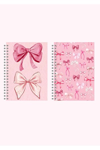 Panda A5 Size 160 Sheets Spiral Notebook Set of 2