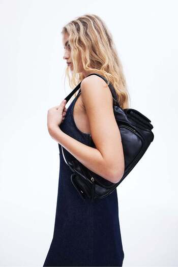 H&M Denim pinafore dress