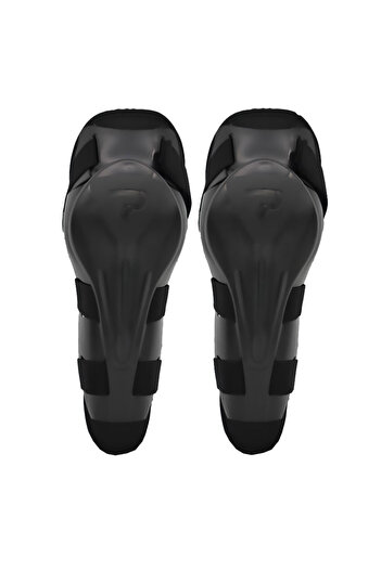 Prohel Black Articulated Moto Cycle Knee Pad - Striped