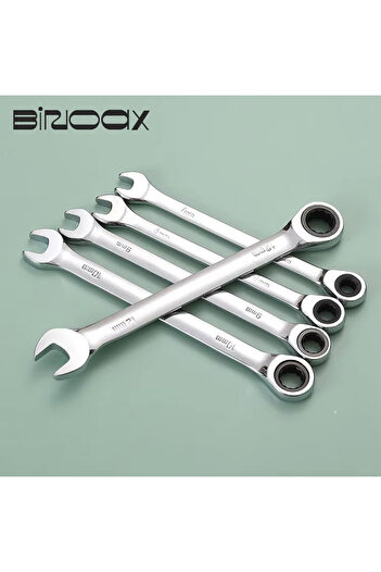 Choice 24mm 8-24mm Fix Head Ratcheting Wrench 72-Tooth Ratchet Spanner Chrome Vanadium Steel for Auto Repa