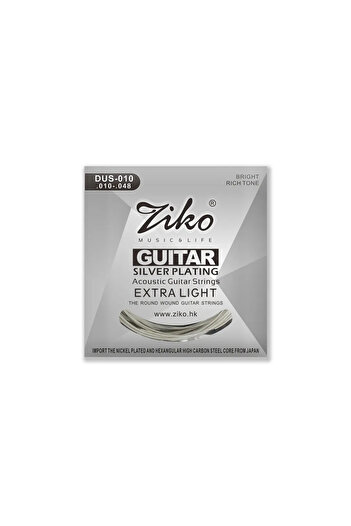 Choice DUS-010 ZIKO Folk Guitar String DUS-010 DUS-011 DUS-012 Professional High Quality String Guitar Acce