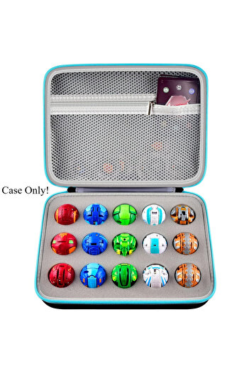 Choice M black Case Compatible with Bakugan Armored Alliance Collectible Action Figures. Toy Storage Organi
