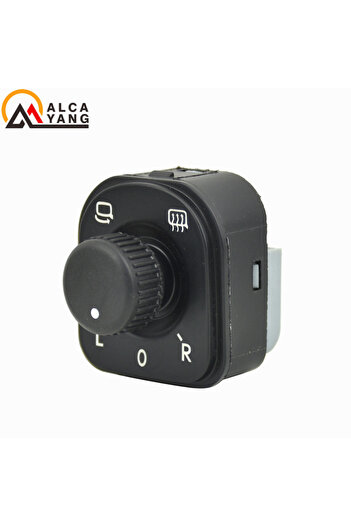 Choice مقبض ضبط مفتاح المرآة لسيارات فولكس فاجن جيتا جولف mk5 mk6 تيجوان CC باسات B6 B7 1K0959565J