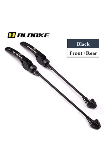 Choice BLACK a pair Bicycle Skewer Lever Quick Release Bike QR Wheel Locking Security Anti Theft Skewers Fo