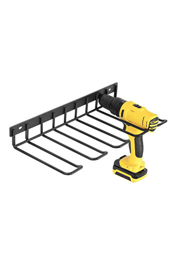 Choice 1PC Tool Rack Electric Drill Holder Wall Mount Tools Organizer Wrench Tool Workshop Screwdriver Powe