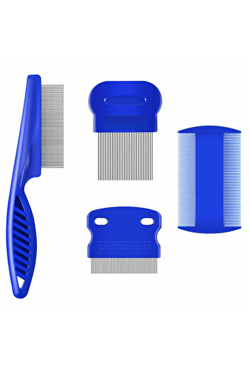 Choice 4pcs Four piece set 4pcs Pet Comb Beauty Removal Fleas Lice Dandruff Knots Floating Hair Cleaning Se