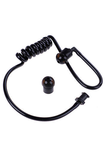 Choice black Black Spring Air Tube Replacement Earphone Coil Acoustic Air Tube Earplug Replacement For Rad